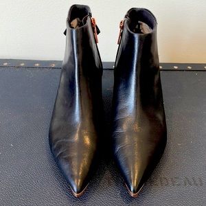 Ted Baker Black Ankle Boots